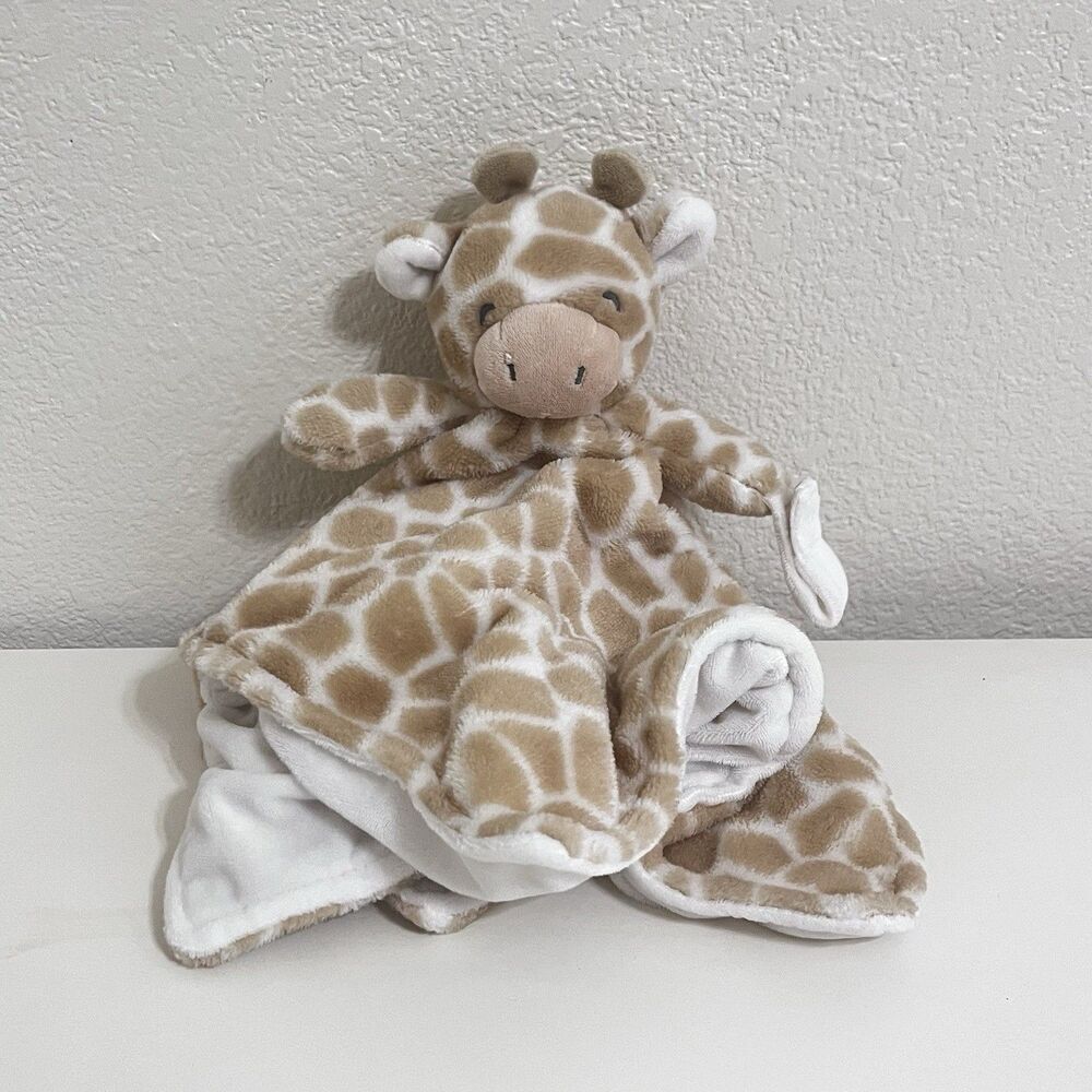 Carter's Giraffe Security Blanket Lovey Pacifier Holder Lovie Blankie Plush